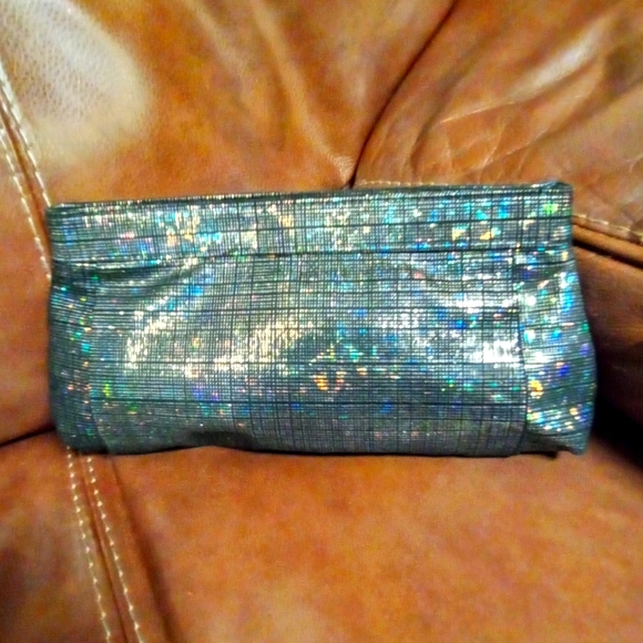 Vintage 1980s fabric clutch bag - Picture 1 of 2